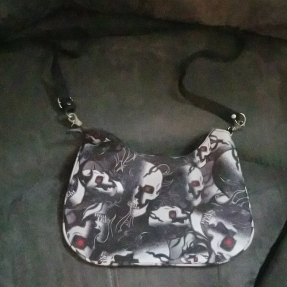 Canvas cross body bag